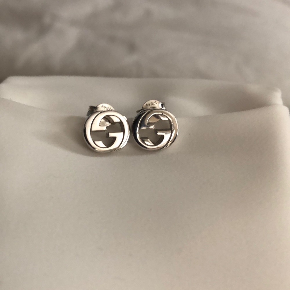 Gucci interlocking earrings